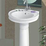 Ceramic Pedestal Basins