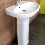 Measuring Space for Pedestal Basin