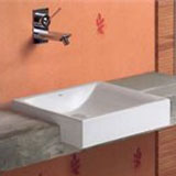 Semi Recessed Pedestal Basins